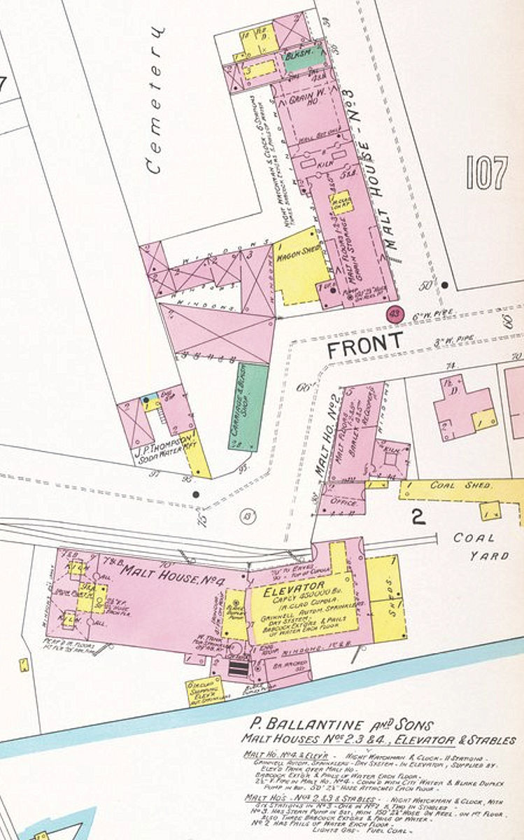 1892 Map
Front Street Location
