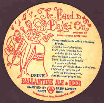 Ballantine Ale & Beer Song

