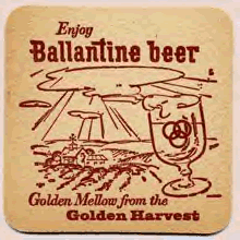 Ballantine Beer Golden Harvest
