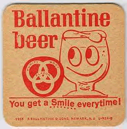 Ballantine Beer
You get a Smile Everytime

