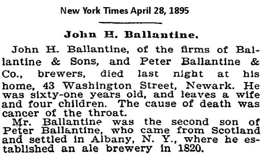 John H. Ballantine
1895

