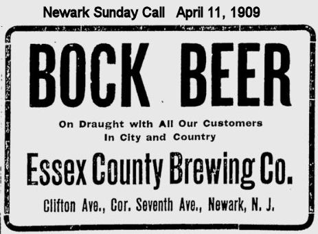 Bock Beer
1909
