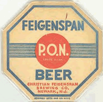 P.O.N. Feigenspan Beer
