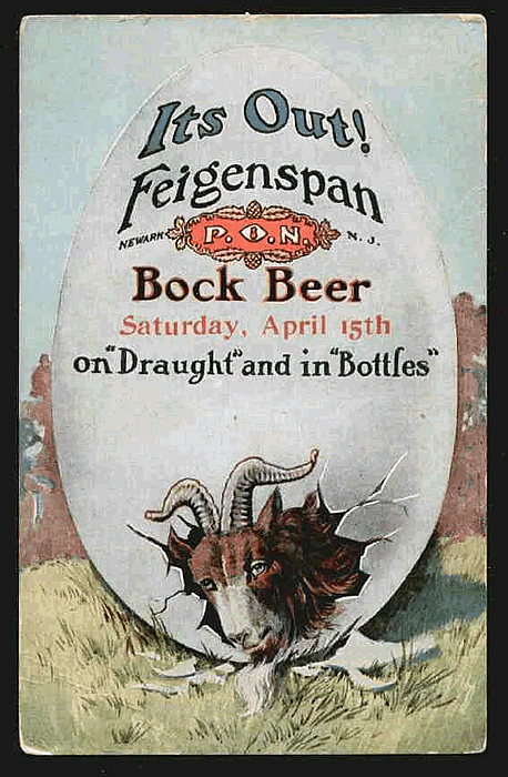 It's Out! Feigenspan Bock Beer
