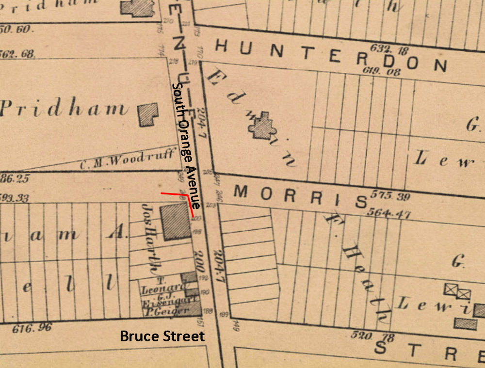 South Orange Avenue 1873
