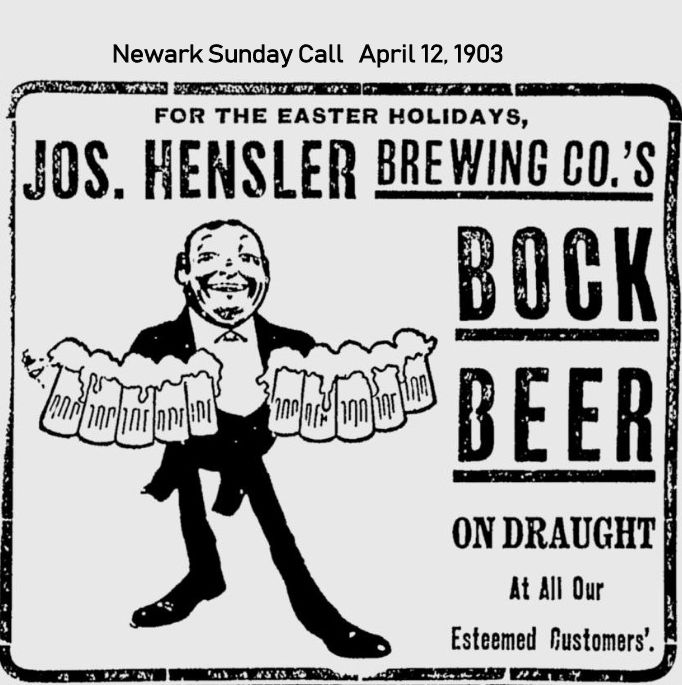 Bock Beer
April 12, 1903
