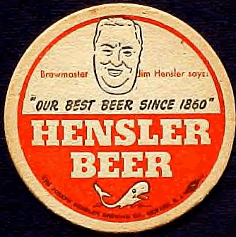 Hensler Beer
Our Best Beer Since 1860
