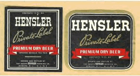 Hensler Premium Dry Beer
