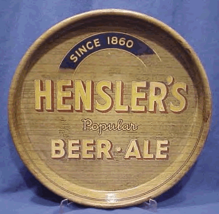 Hensler Popular Beer Ale
Since 1860
