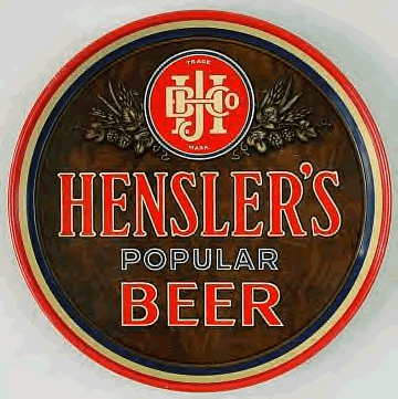 Hensler's Popular Beer
