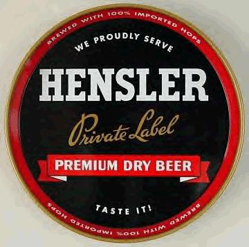 Hensler Premium Dry  Beer
Private Label

