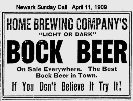 Bock Beer
1909
