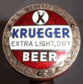 Krueger Extra Light, Dry Beer Tap
