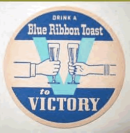 Drink a Blue Ribbon Toast To Victory
