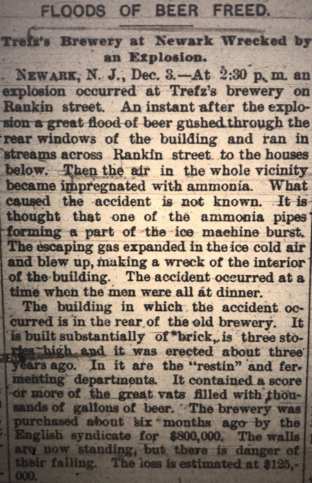 Floods of Beer Freed
December 3, 1889
Article from James Embree
