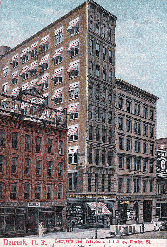 Lawyer's Building & Telephone Building
164 Market Street
1908
Postcard
