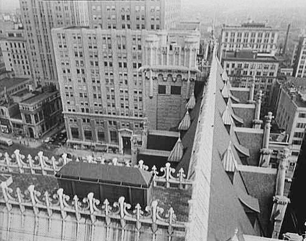 A View from the top of the Prudential Building
Photo from the LOC
