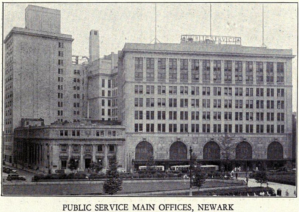 Next to the Public Service Building
Photo from "New Jersey; Life, Industries and Resources of a Great State:1926"
