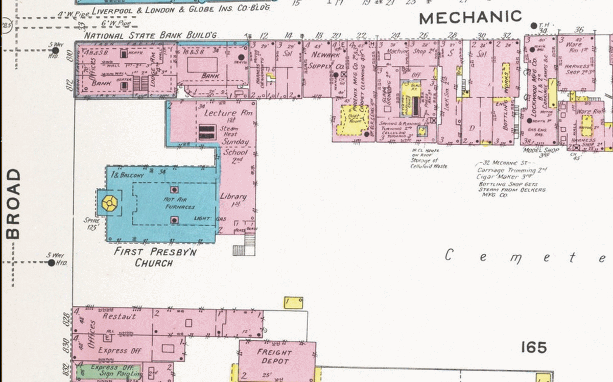 1908 Map
810-812 Broad Street
