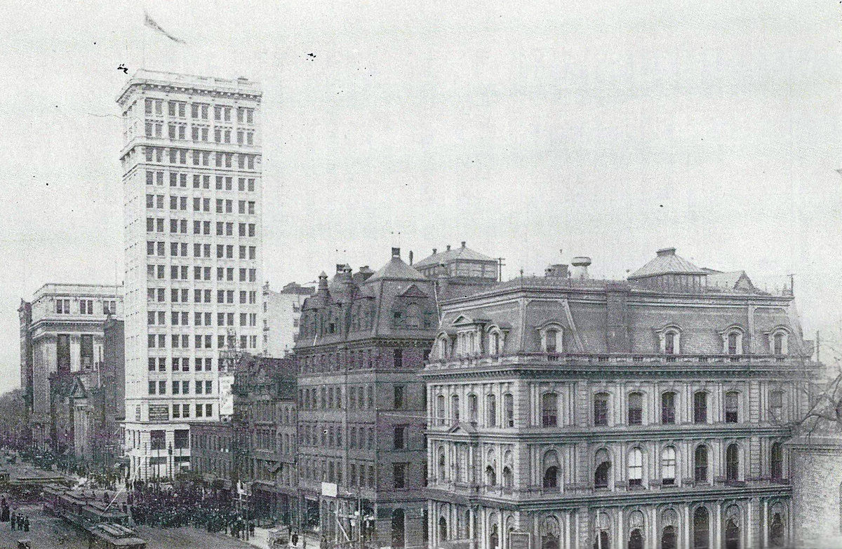 1911
First building on the right
Photo from History of Kane Lodge No. 55, F. & A. M. Newark, New Jersey
