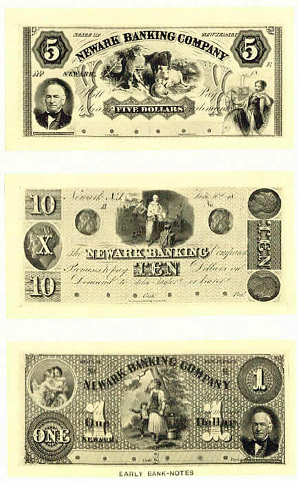 Bank Notes
Photo from "One Hundred Years" by Charles G. Rockwood
