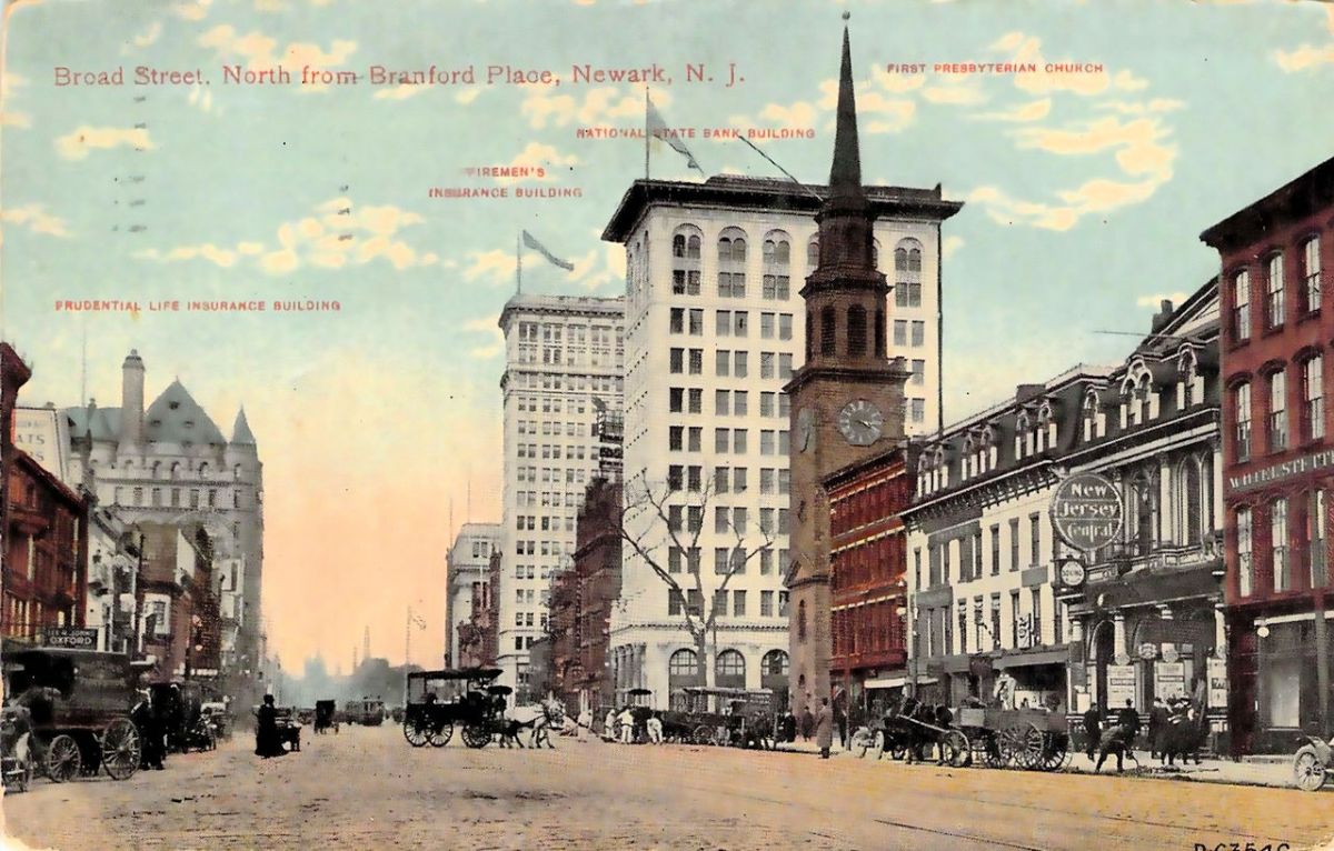 As Seen From Branford Place
Postcard
