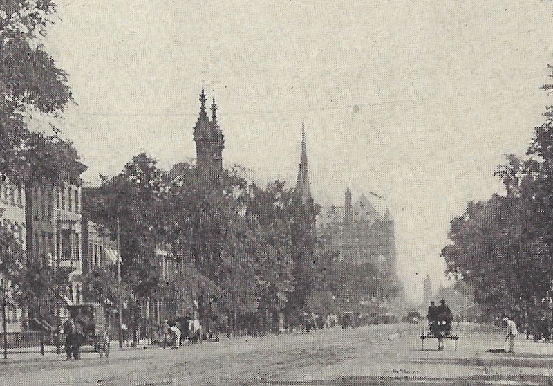 As seen from 1035 Broad Street
From: "Newark Illustrated 1909-1910" Published by Frank A. Libby 1909
