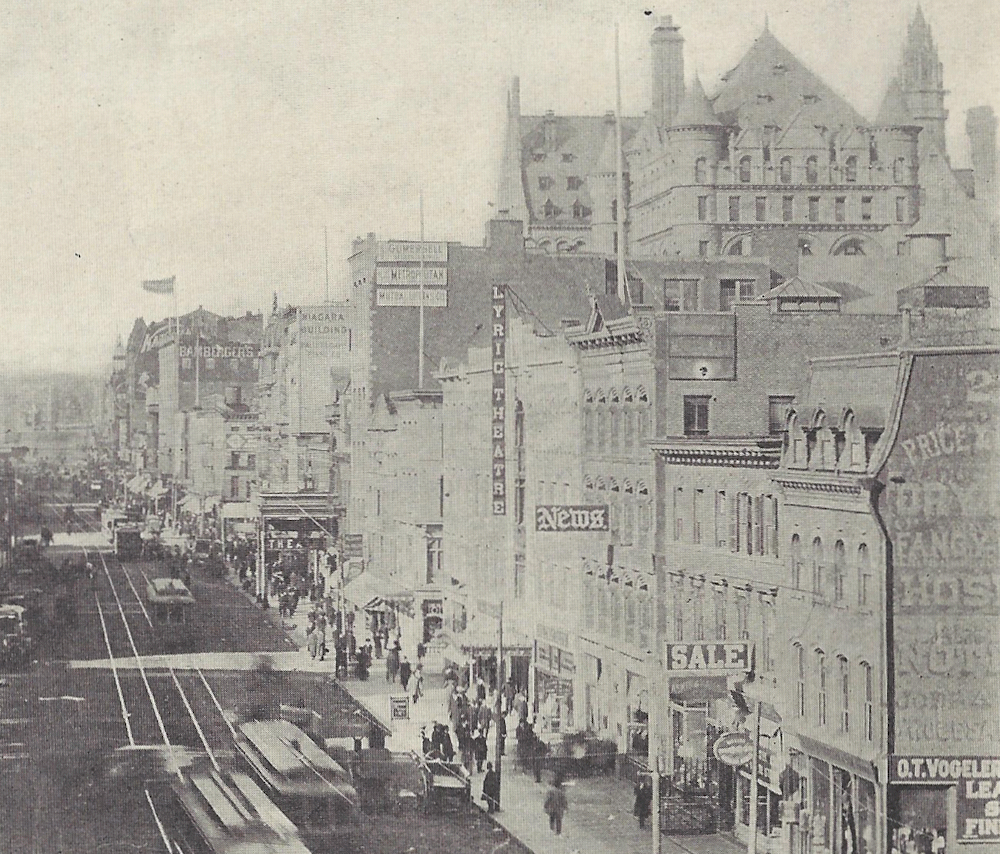 As seen from Mulberry Street
From: "Newark Illustrated 1909-1910" Published by Frank A. Libby 1909
