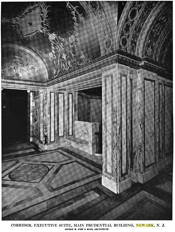 Corridor Executive Suite
Photo from New York Architect 1911
