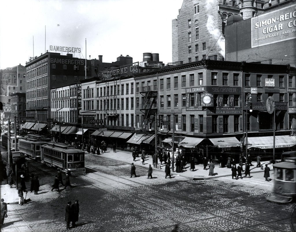 As seen from Broad & Market Streets
Photo from the George Conrad Collection
