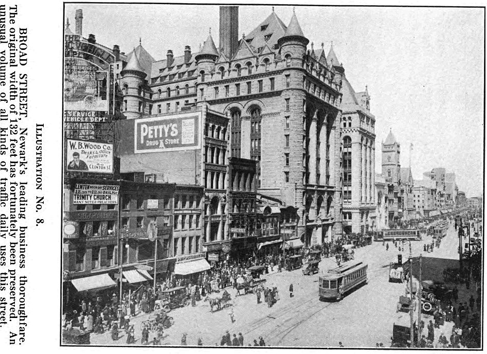 As Seen From Market Street
1915
Photos from "Comprehensive Plan of Newark 1915"
