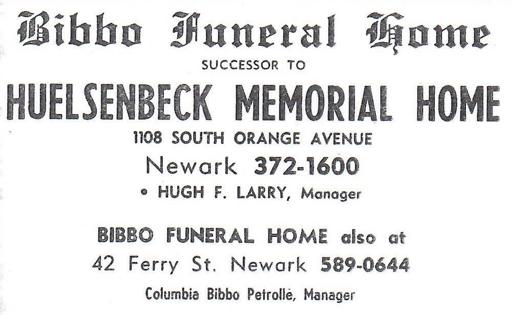 Bibbo Funeral Home
1977
