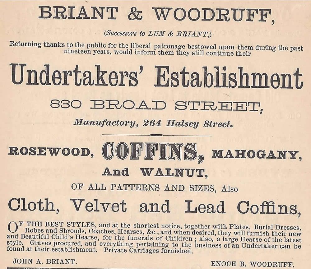 Briant & Woodruff
1874
