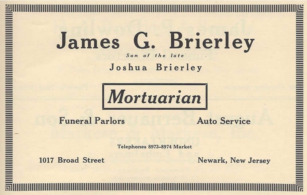 James G. Brierley
1922

