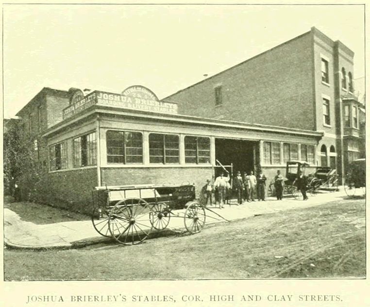Joshua Brierly Stables
From Essex County, NJ Illustrated 1897
