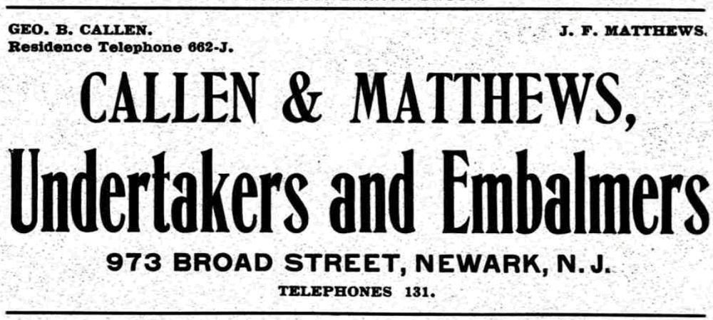 Callen & Matthews
1906

