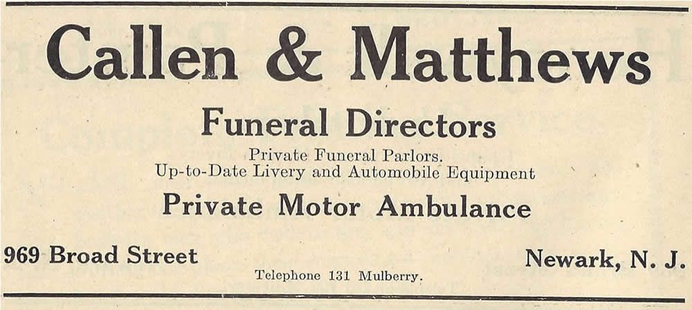 Callen & Matthews
1917

