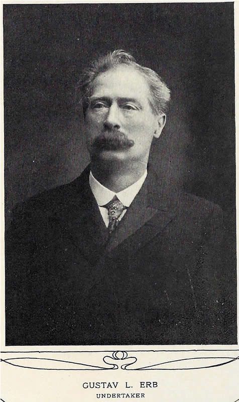 Gustav L. Erb
From "Men of Newark"
Schultz & Gasser 1904
