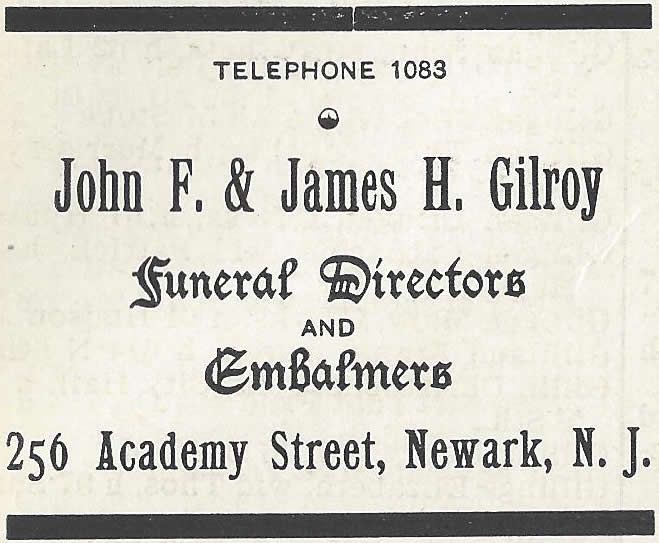 John F. & James H. Gilroy
1898

