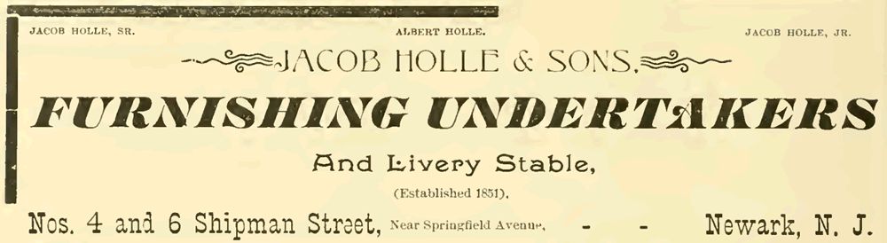 Jacob Holle & Sons
1891
