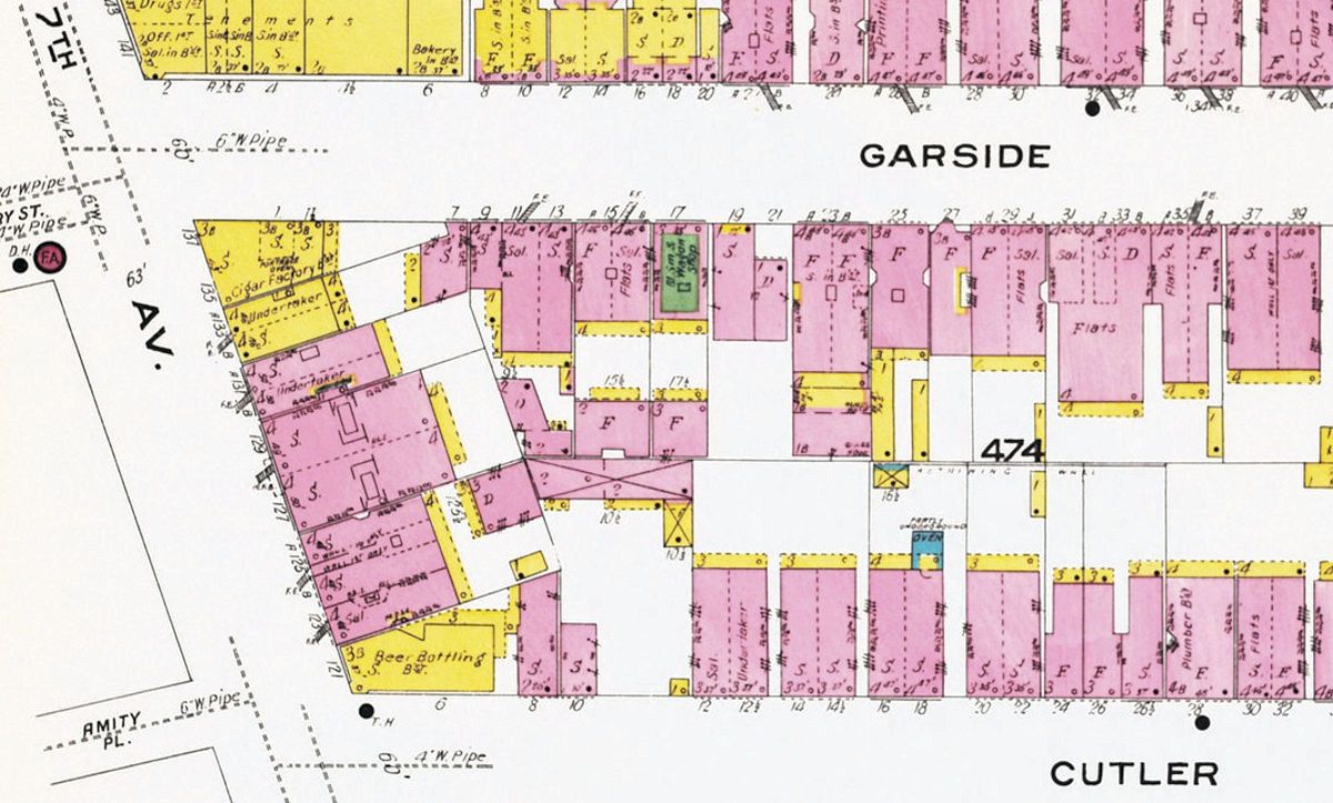 1909 Map
131-133 7th Avenue
