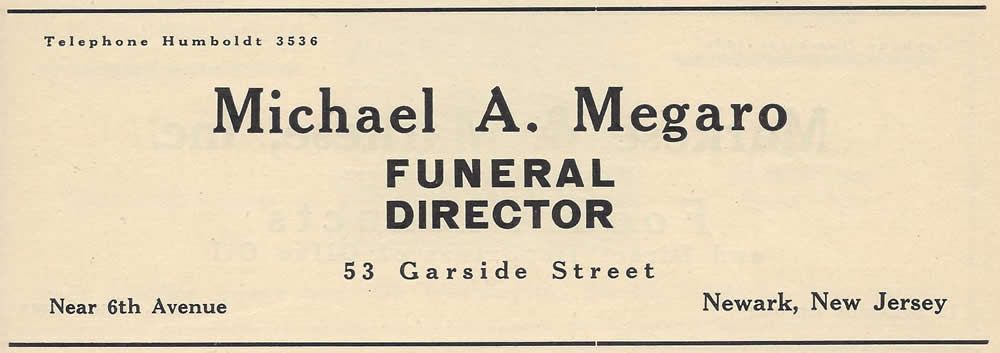 Michael A. Megaro
1923

