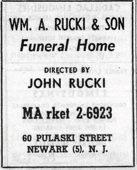 Wm. A. Rucki & Son
1949
