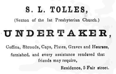 S. L. Tolles
1852
