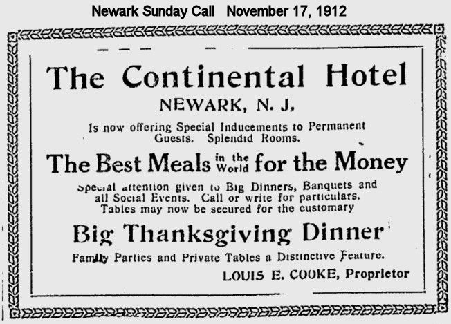 The Best Meals in the World for the Money
November 17, 1912
