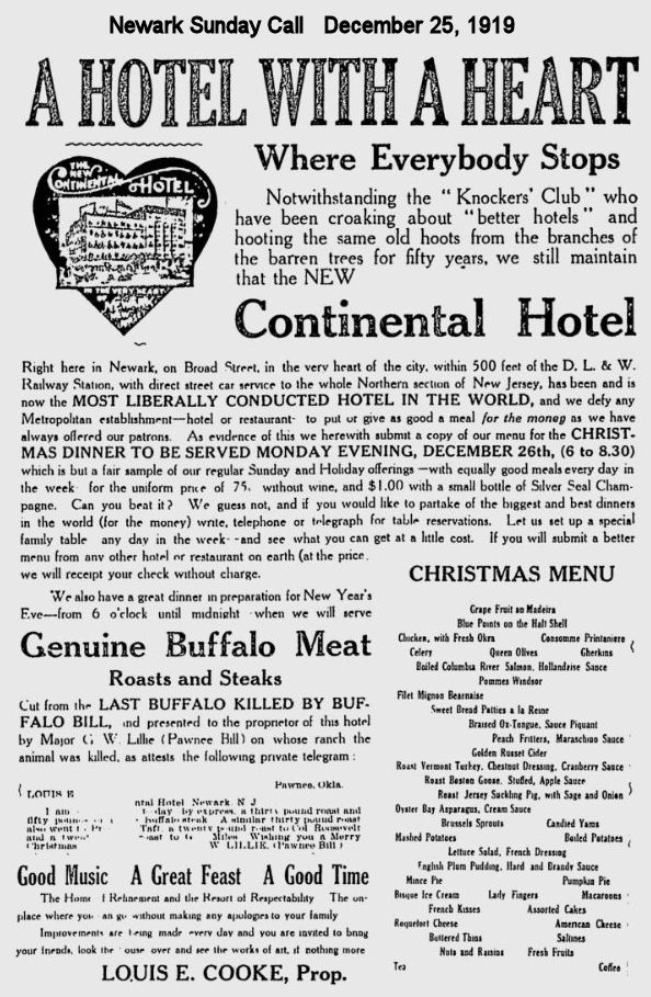 A Hotel with a Heart
December 25, 1919
