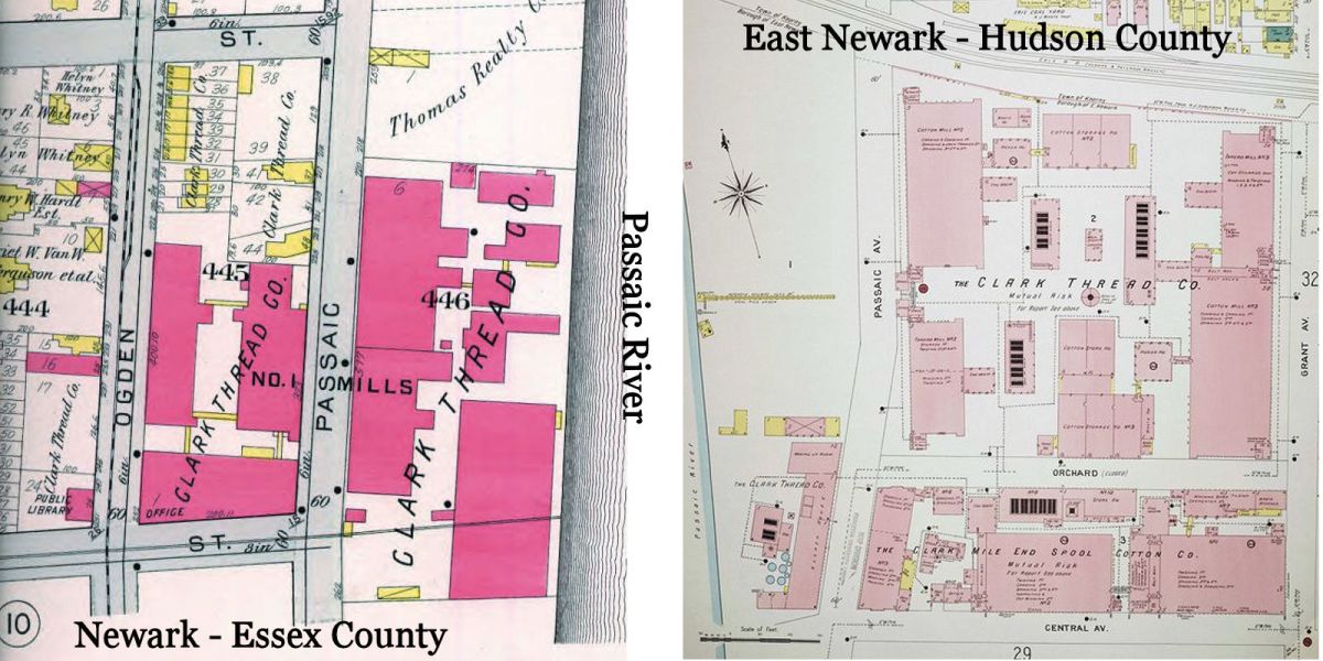 Newark & East Newark Locations
