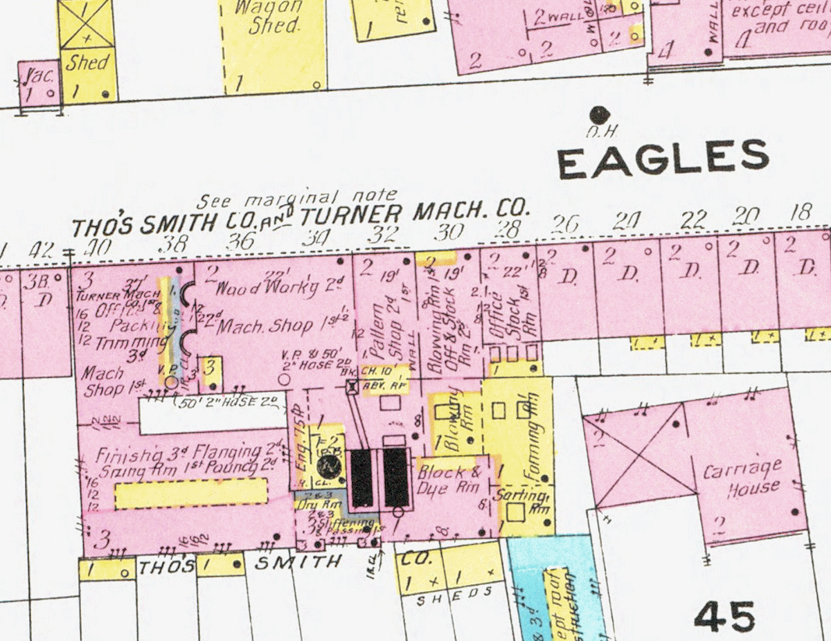 1908 Map
28 Eagles Street
