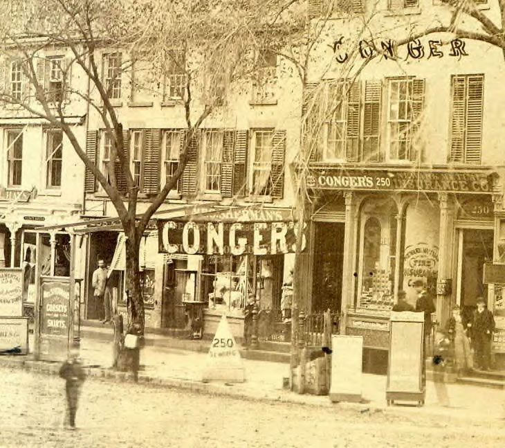 Conger's Segar Store
250 Broad Street (pre 1869 number)

