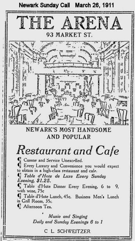 The Arena Restaurant & Cafe
1911
